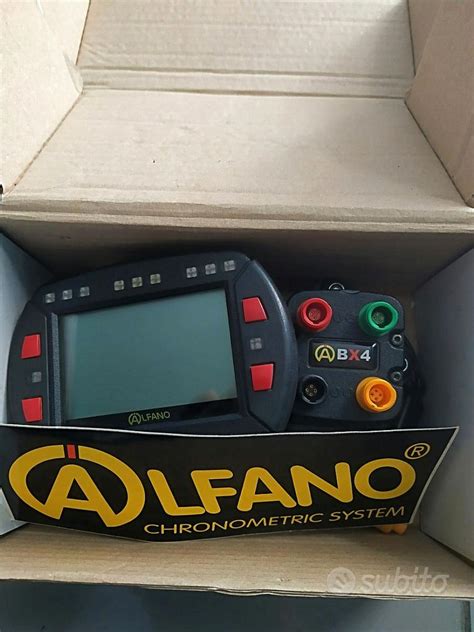 alfano pro lv usato|Telemetria kart Alfano Pro+ LV .